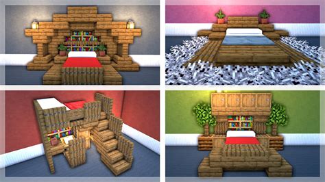 Sep 7, 2022 · Hey! Today I will show you 7 nice Minecraft easy bed designs and bed ideas. In this video you will learn how to make a bed in minecraft and awesome bed build... 